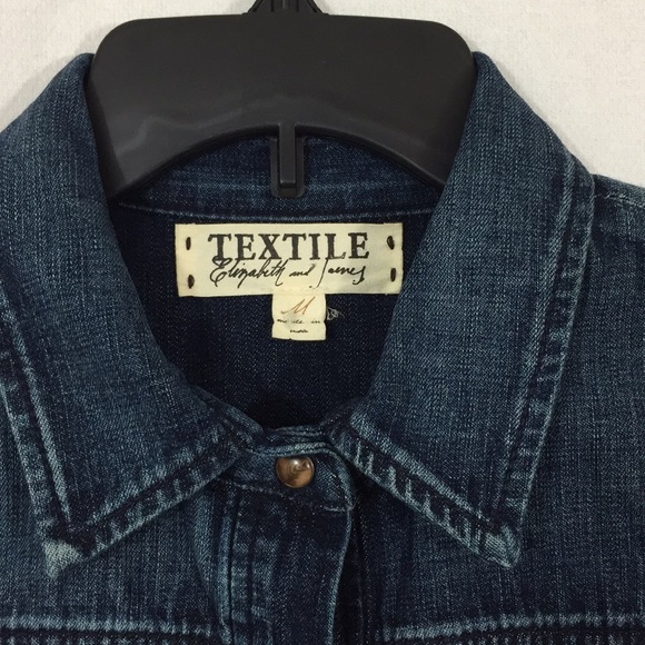 Textile Elizabeth & James denim shirt - Picture 2 of 5